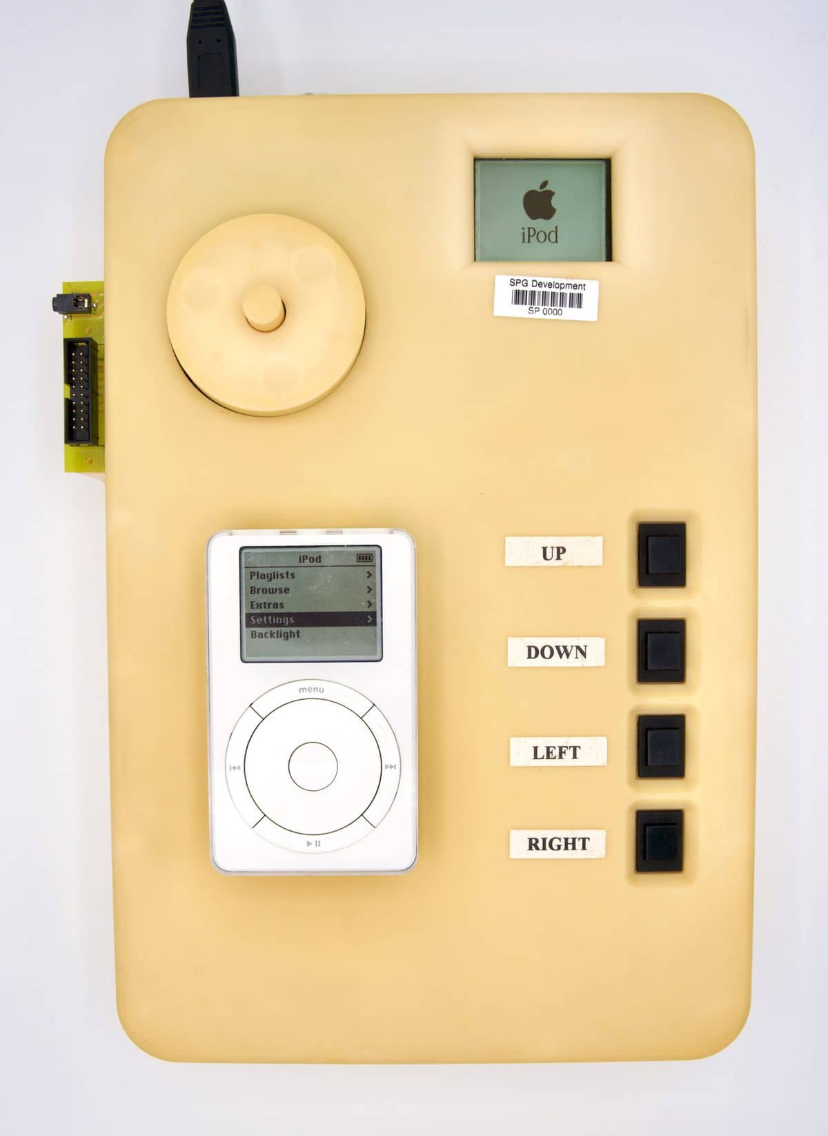 iPod prototype size comparison
