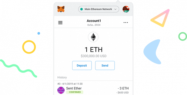 A wallet will show you the tokens you own and let you send them to others.