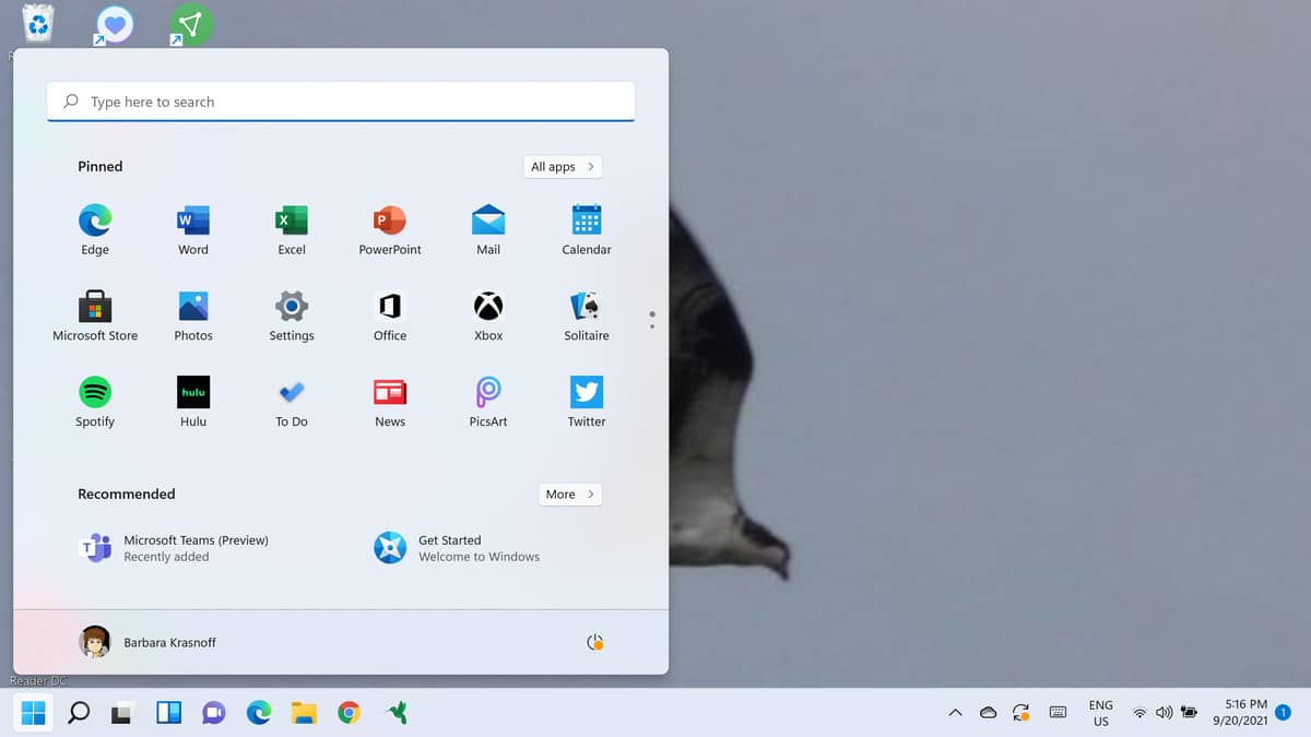 You can move the icons from the center to the left of the taskbar.