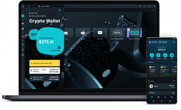 Opera has a crypto-specific browser that has a tighter wallet integration.