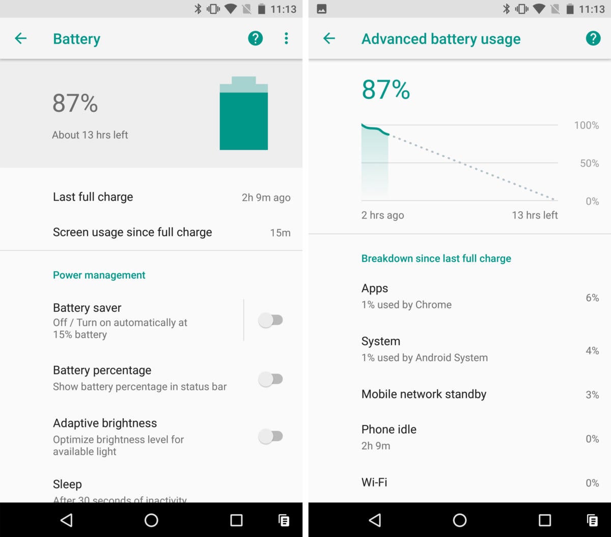 android o battery